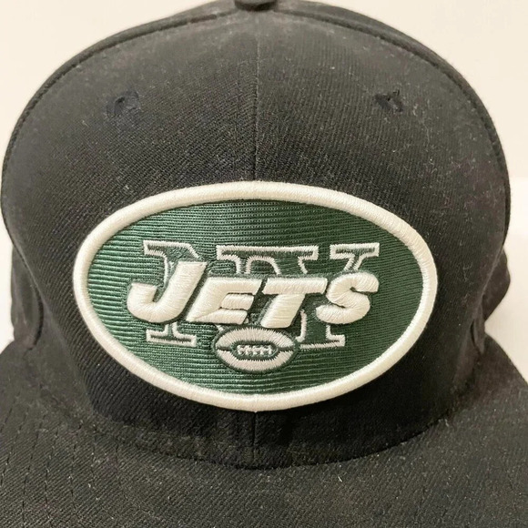 New Era New York Jets  59FIFTY Fitted Hat Cap 7 3/8 - Picture 2 of 16